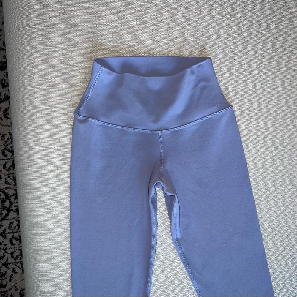 ALO Yoga Purple Leggings High Waist Stretchy - Picture 4 of 7